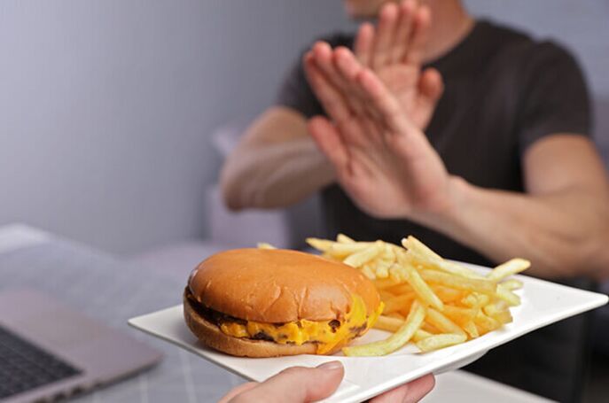 Απόρριψη φαστ φουντ σε δίαιτα ανά ομάδα αίματος